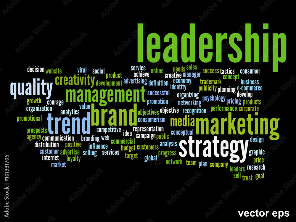 Vector onceptual business word cloud Vector onceptual business word cloud