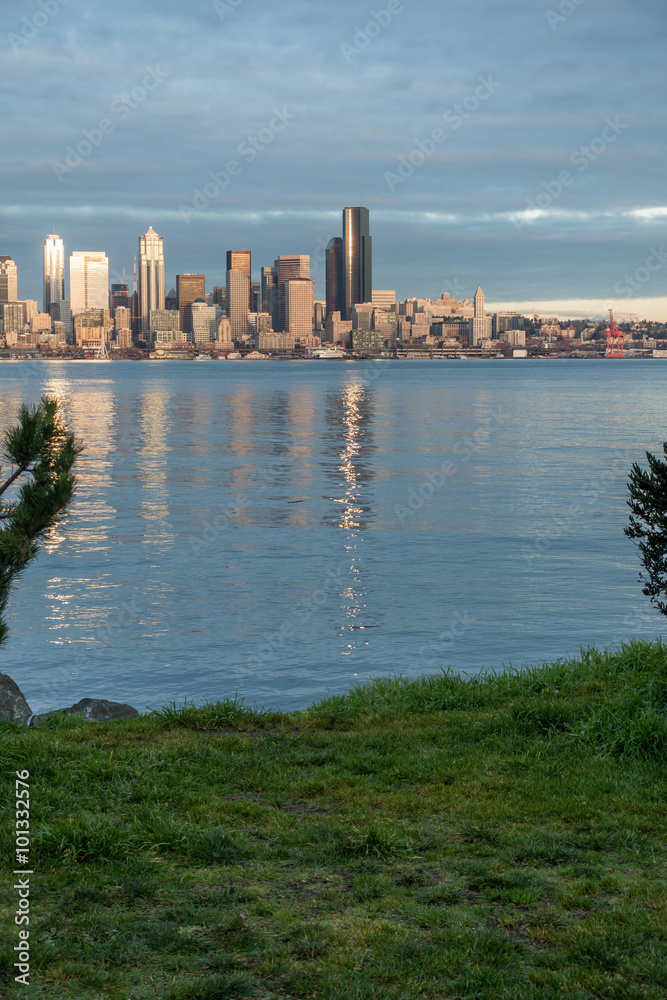 Fototapeta premium Sunshine On Seattle 4