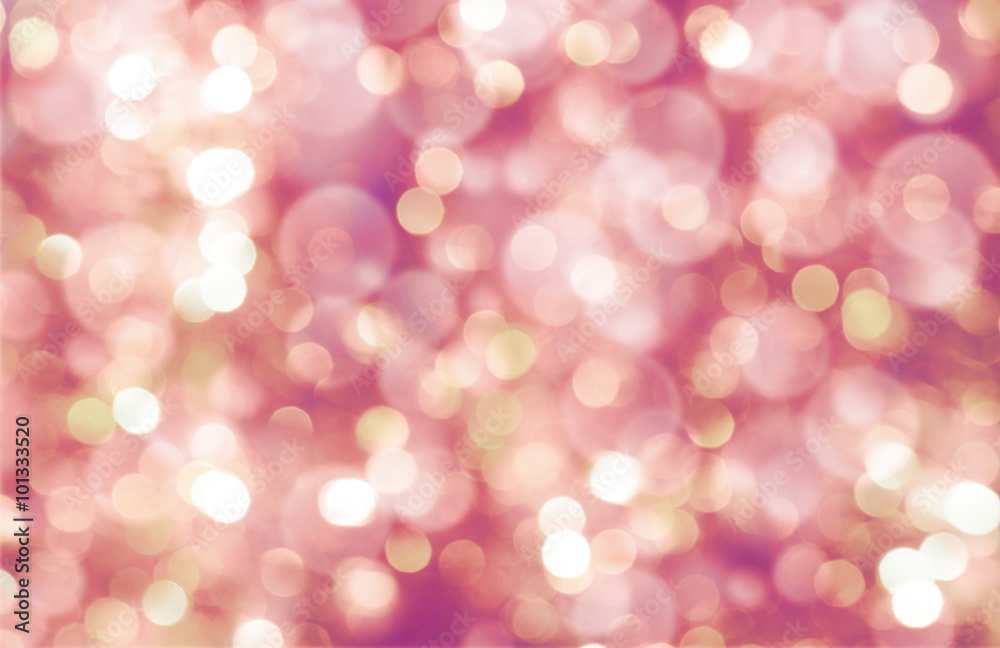 colorful abstract bokeh background, pink color