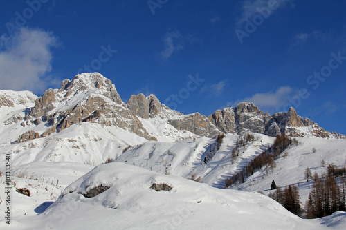 Punta Valfredda, Formenton e Monte la Banca; dolomiti di Fassa