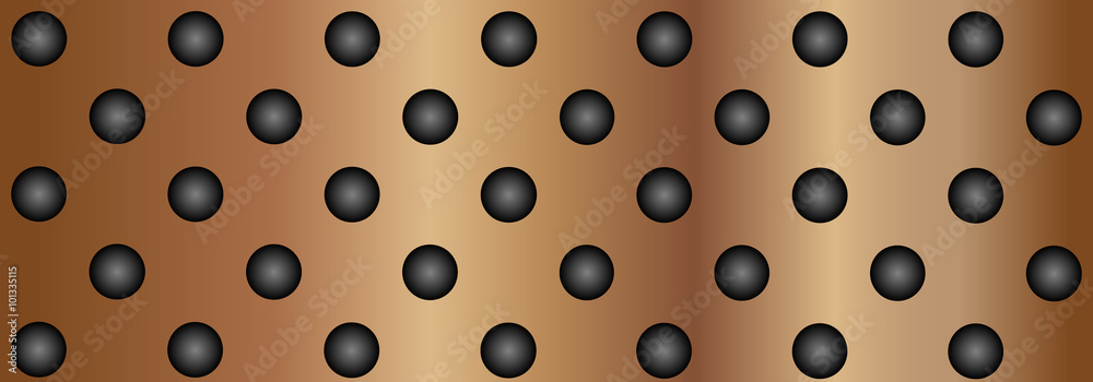Metal perforated texture background banner Metal perforated texture background banner