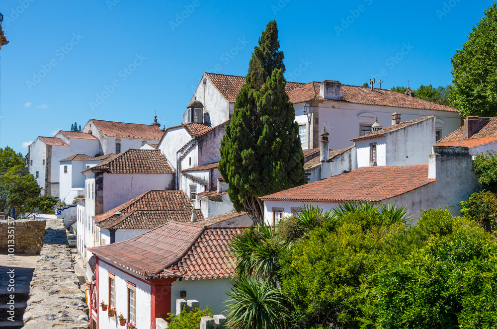 Obidos town. Portugal