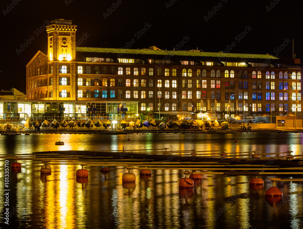 HDR-image of Lapinniemi harbor in Tampere, Finland.
