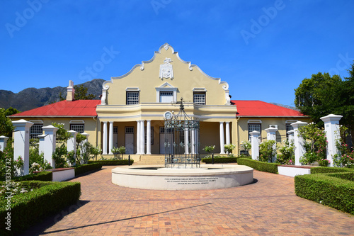 Franschhoek City Hall building, South Africa photo