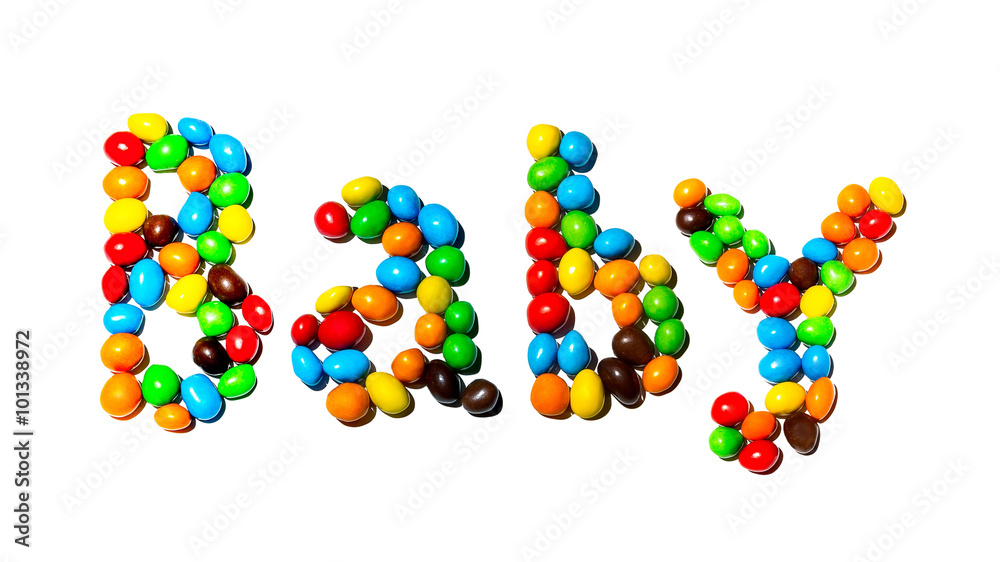 Smile colored candies Smile colored candies
