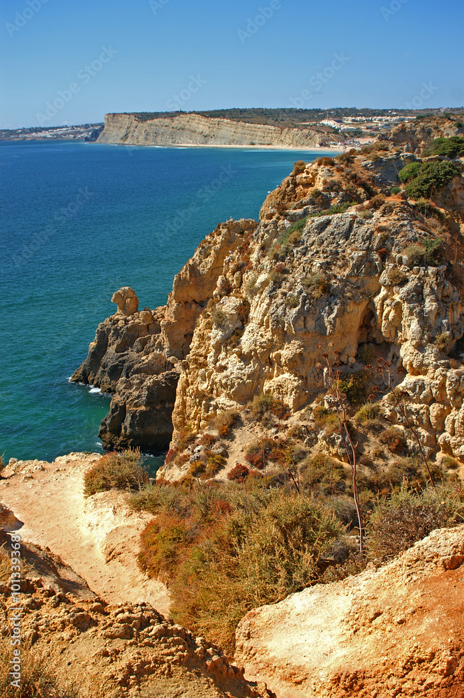Klippen bei Sagres an der Algarve