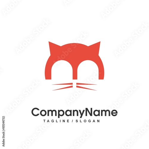 pet shop logo icon Vector