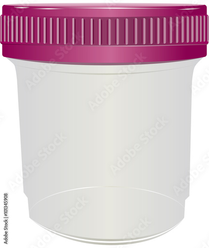 Sealed plastic container