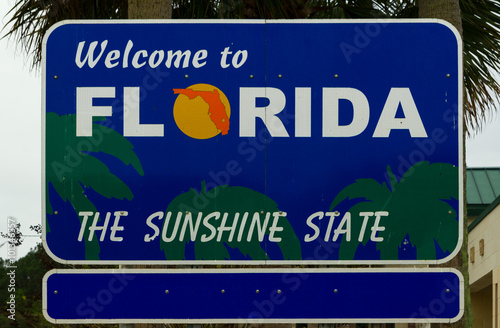 Florida Welcome Sign