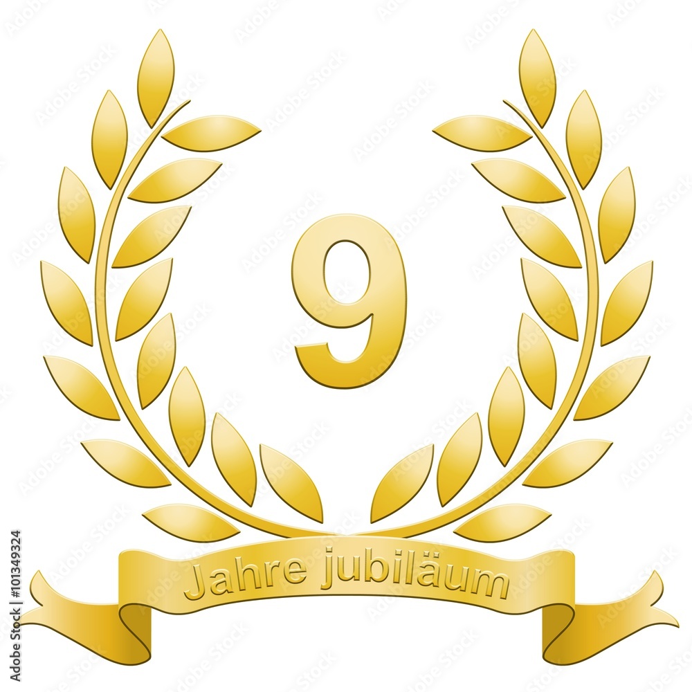 Lorbeerkranz 9 Jahre Jubiläum. Lorbeerkranz 9 Jahre Jubiläum.