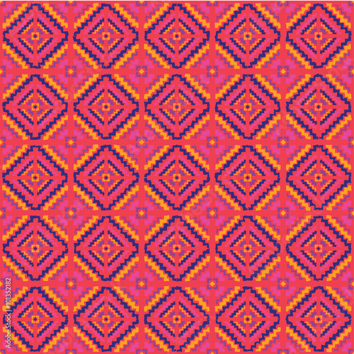 Ethnic boho seamless pattern. Print. Repeating background. Cloth design, wallpaper.