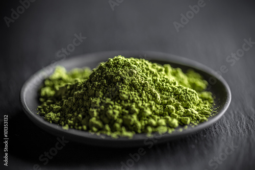 Plakat Macha green powder