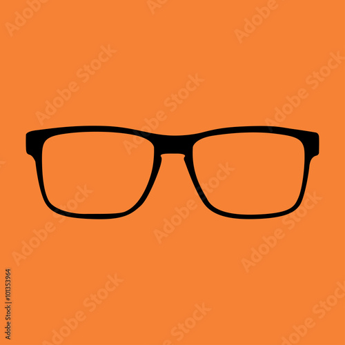 Black Eye Glasses Vectors