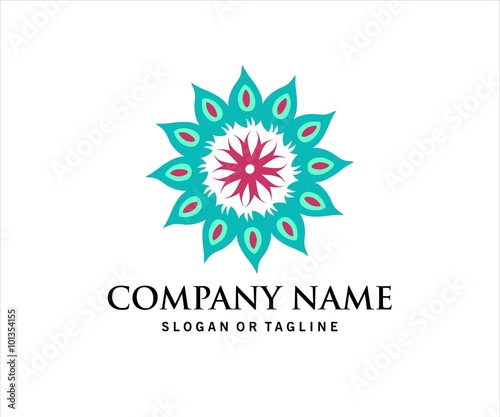 india flower art ornamen