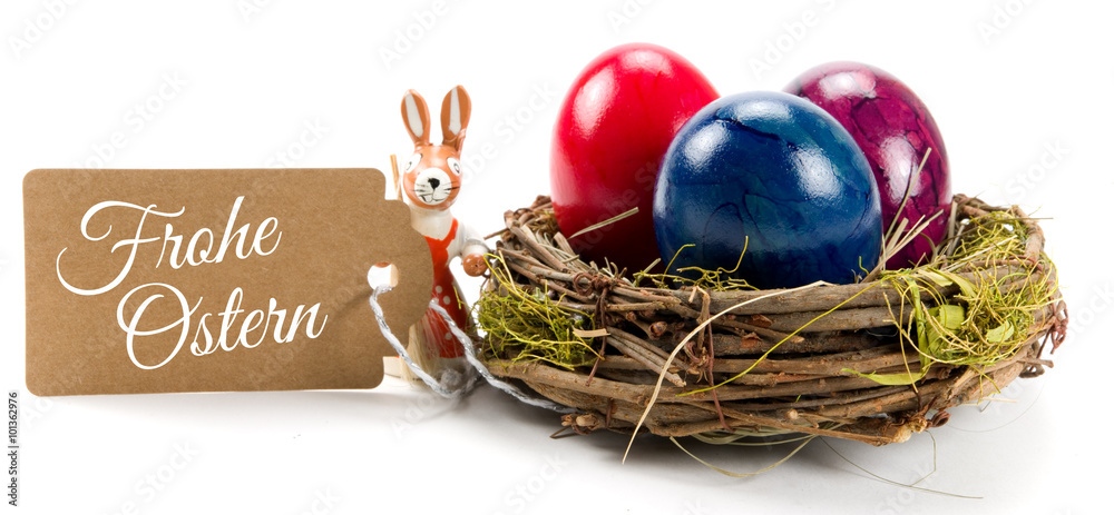 Obraz premium Frohe Ostern