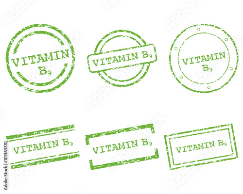Vitamin B9 Stempel
