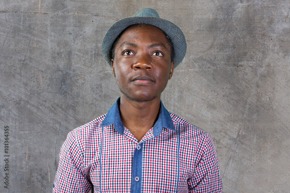 Fototapeta premium Casual young african man