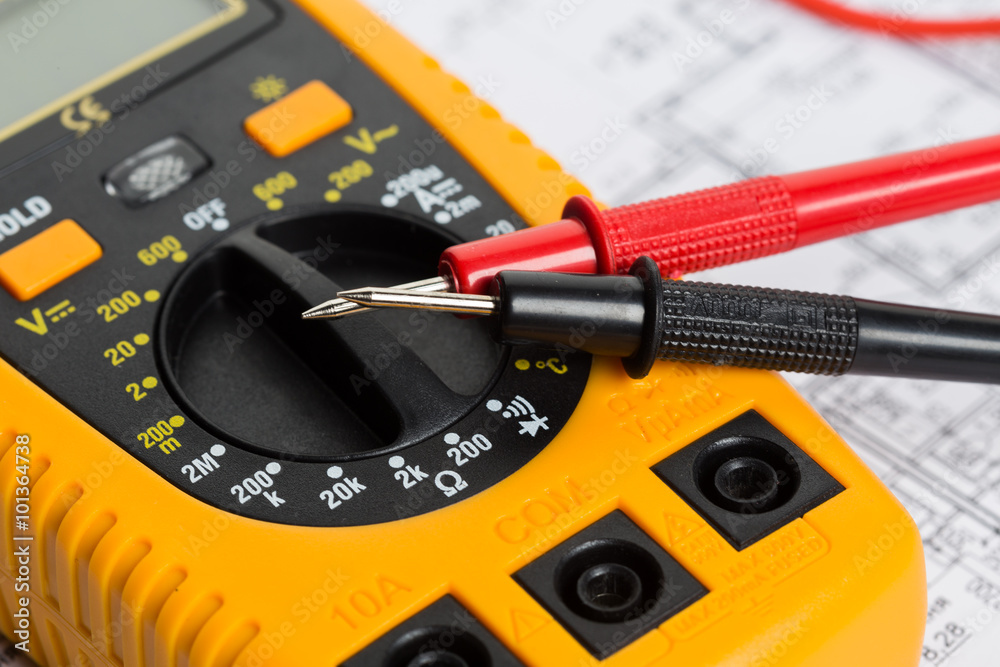 Digital multimeter Stock Photo | Adobe Stock