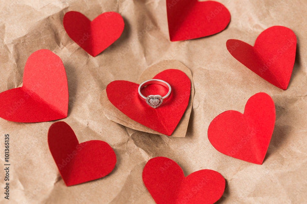 Fototapeta premium Valentine background