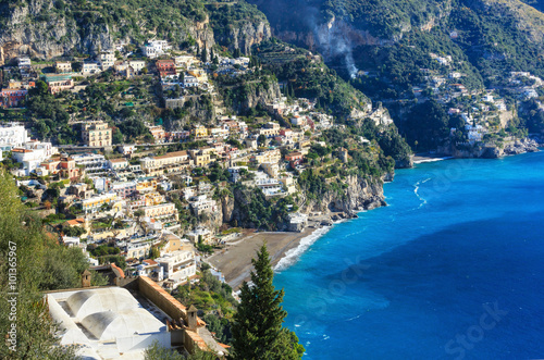 Positano, Amalfi Coast, Italy. © wildman
