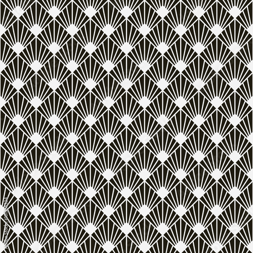 Art Deco style seamless pattern texture