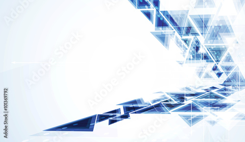 abstract technology background Business & development direction