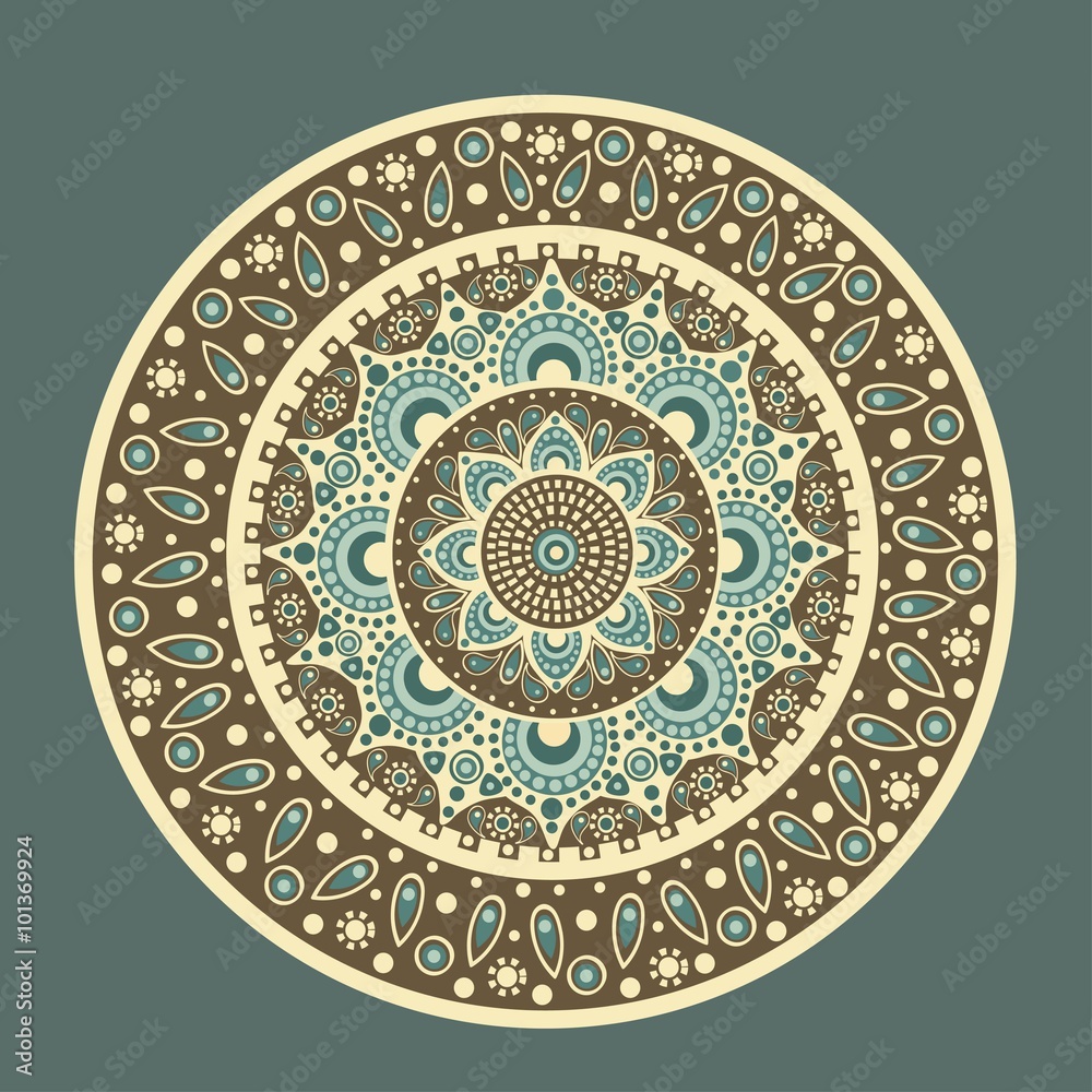 Ornamental round decoration Ornamental round decoration