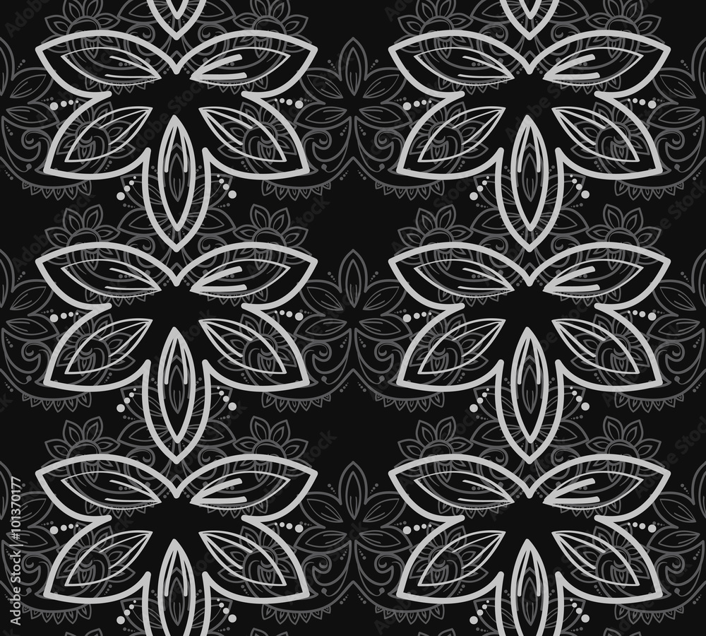 Retro seamless vector pattern Retro seamless vector pattern