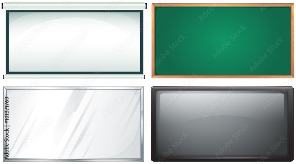 Four design of board Four design of board