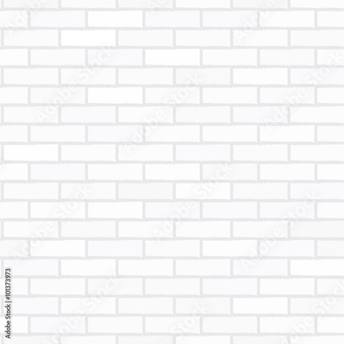 Vector seamless texture of gray brick wall