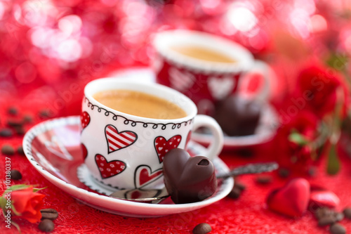 Coffee for Valentine   s day.