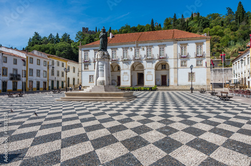 Republic square in the centre of Tomar