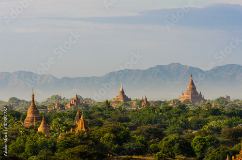 The plain of Bagan(Pagan), Mandalay, Myanmar © THANAN
