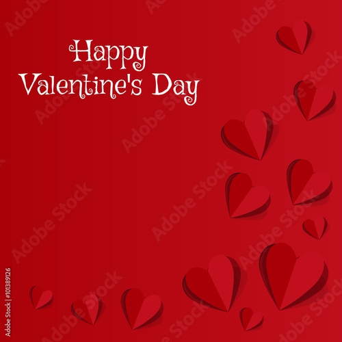 Valentine's day abstract background.