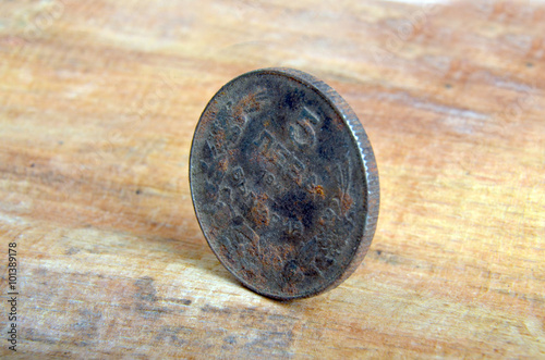 Obraz na płótnie Rusty bulgarian lev from 1941