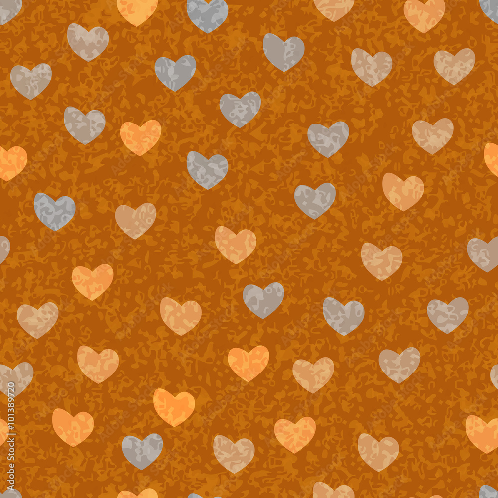 Seamless heart pattern for background Seamless heart pattern for background