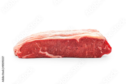 Fotografi Raw beef rump steak horizontal