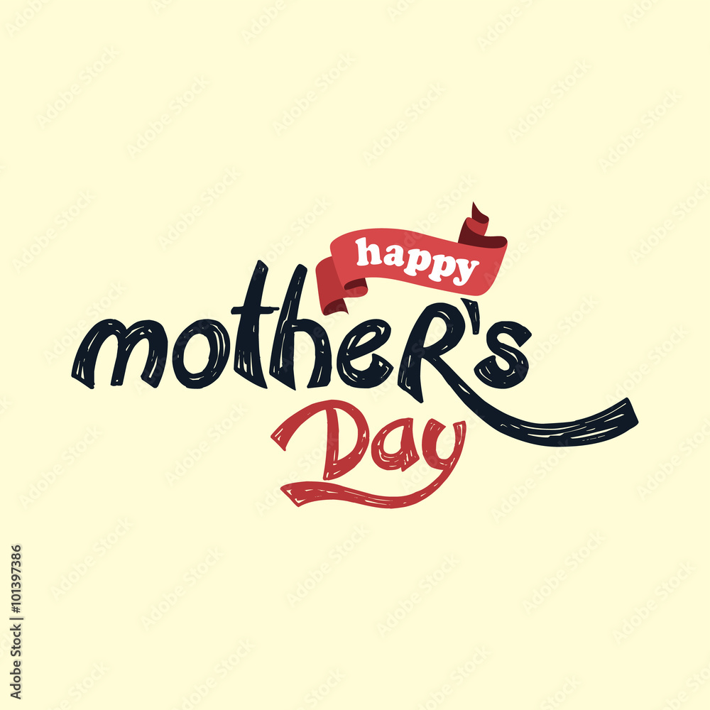 Fototapeta premium happy mother day theme