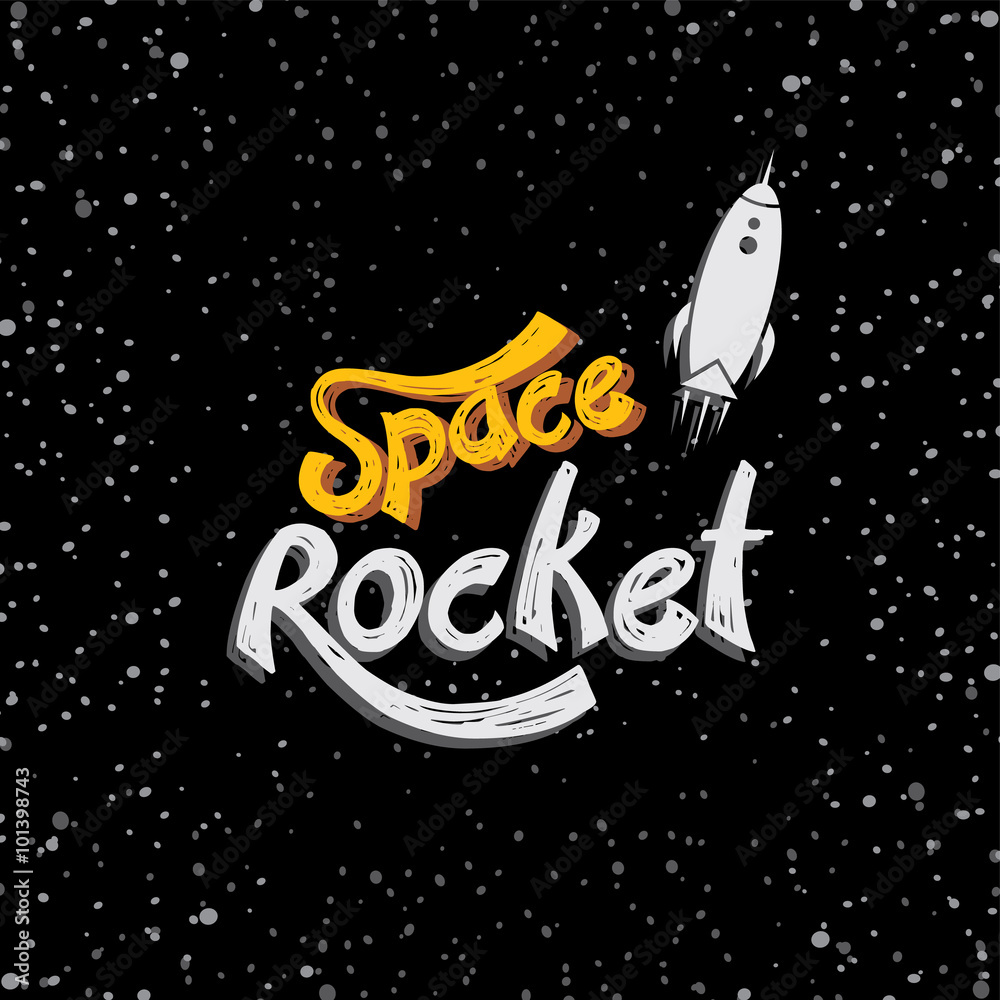 Fototapeta premium space theme