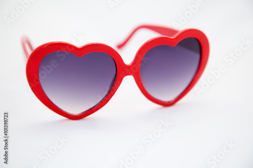 Heart shaped sunglasses