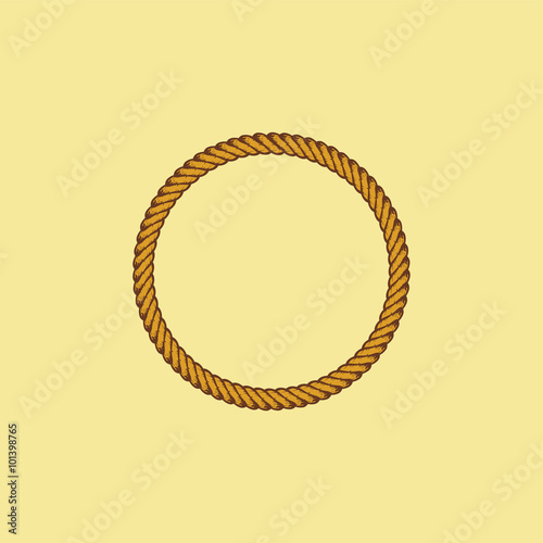 brown rope theme