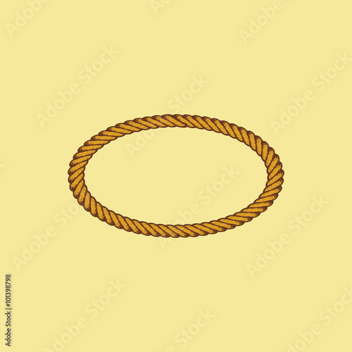 brown rope theme