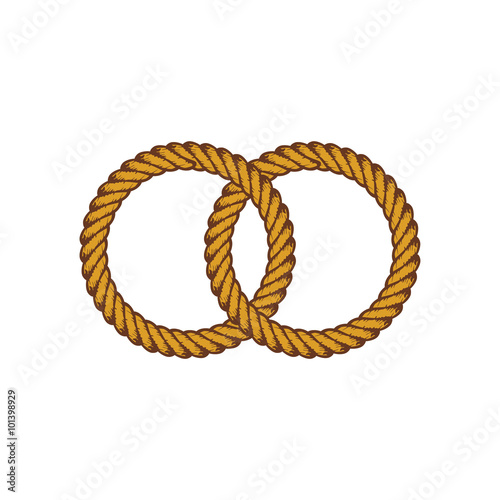 brown rope theme