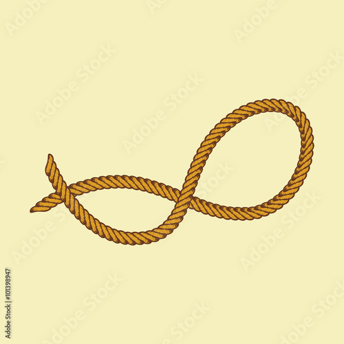 brown rope theme