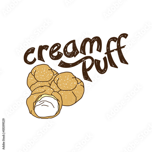 delicious cream puff