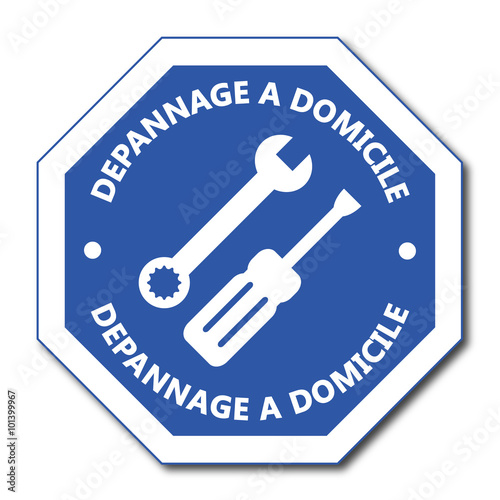 Logo dépannage à domicile.