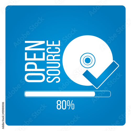 Free license vector over blue color background