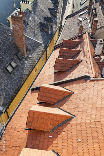 Photography Roofs of Bratislava
