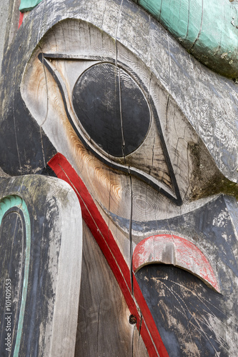Totem Pole Close Up