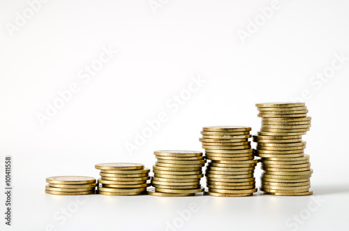 gold stack of coins